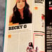 Lou Reed Naya Rivera (Back Cover) Becky G Haim Rolling Stone Nov 2013 Great Cond