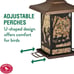 Perky-Pet 8504-1SR Wilderness Lantern Style Bird Feeder - 2 lb Seed Capacity