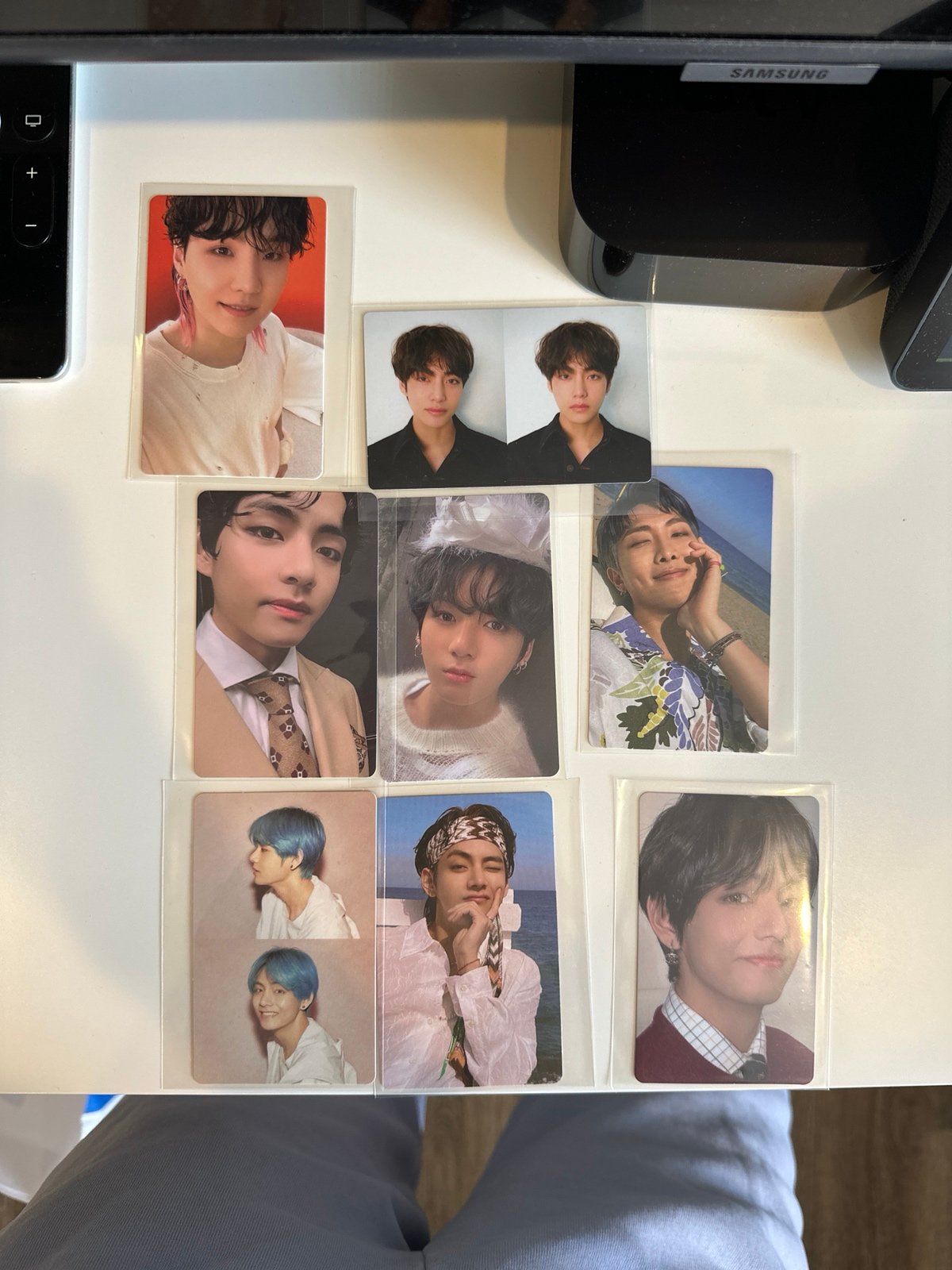 BTS photocard set
