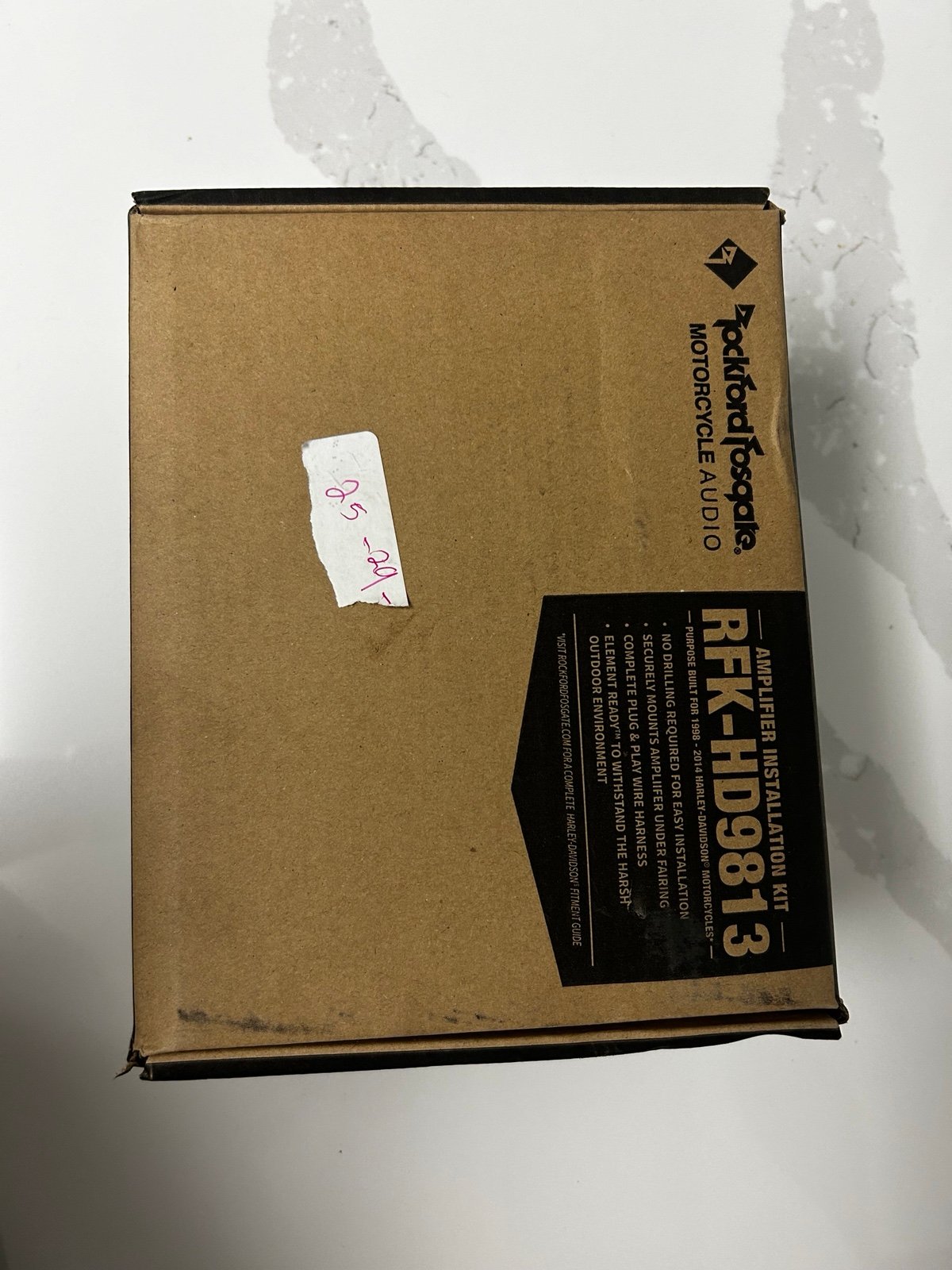 Rockford Fosgate RFK-HD9813 1998-2013 Harley Davidson Amp Installation Kit
