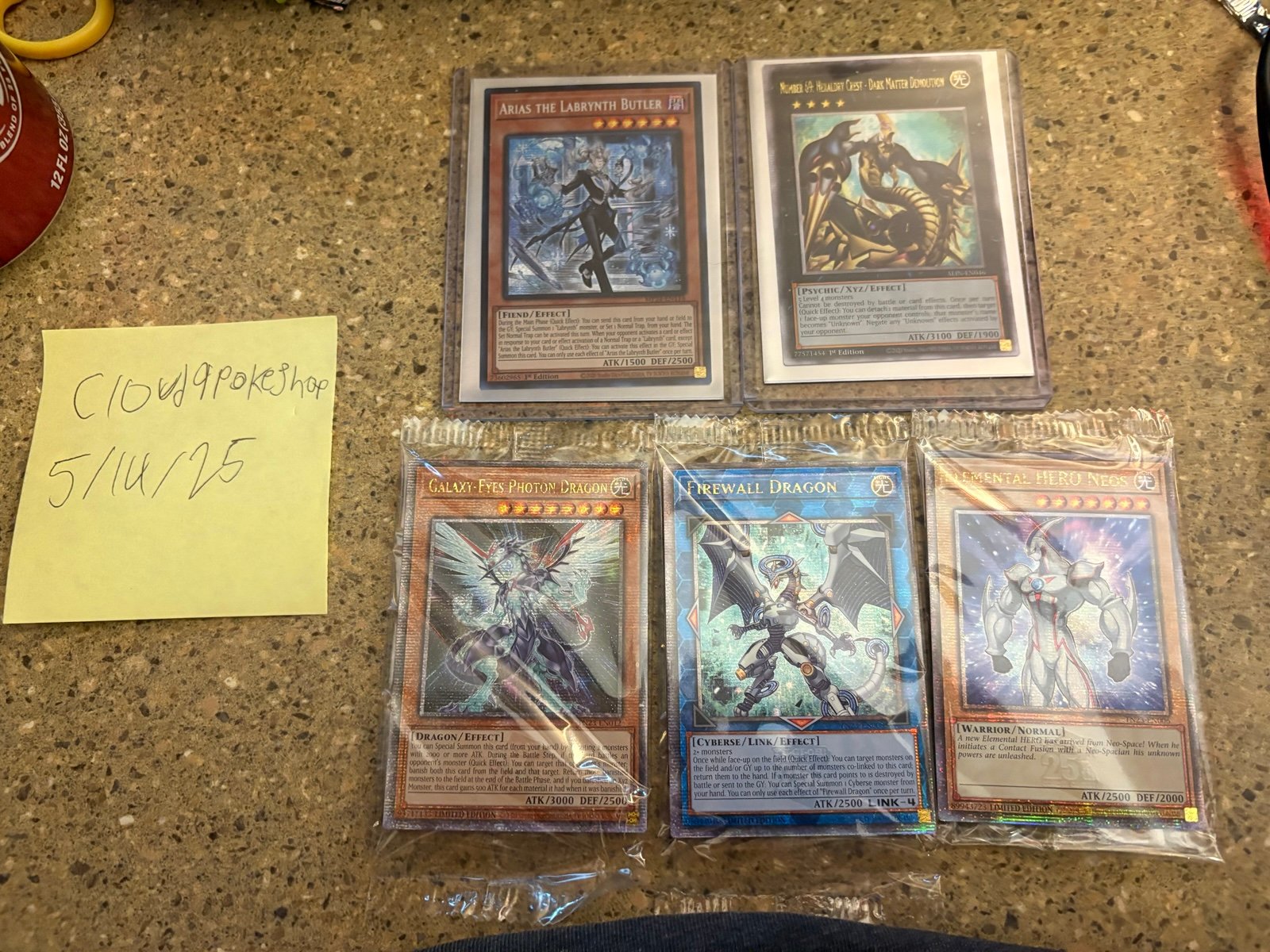 Yugioh cards lot
