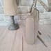 Rebecca Minkoff Mini Mac Cross Body Bag Chain Link Light Tan Leather Studded