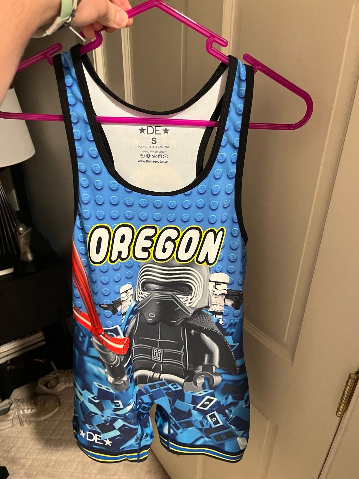 Old Team Oregon Wrestling Singlet