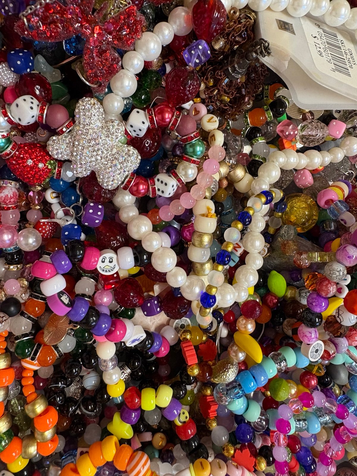 Lot of beaded bracelets /retail jewelry 50 or more pieces