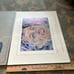 1993 Inauguration Art Print. Bill Clinton Numbered Art Print 269/2000 Signed.