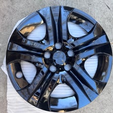 4 Black 17 Hub Caps Full Rim R17 Wheel Covers For Toyota RAV4 2013-2018 tapa de