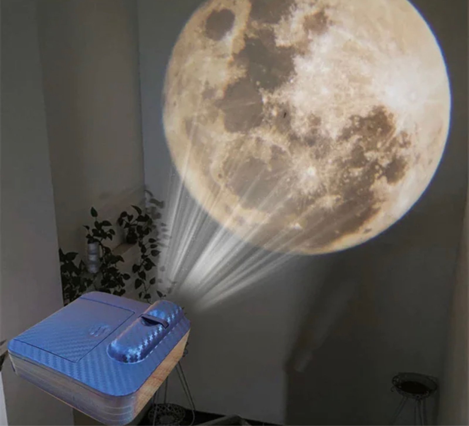 Aurora moon Galaxy Projection Lamp