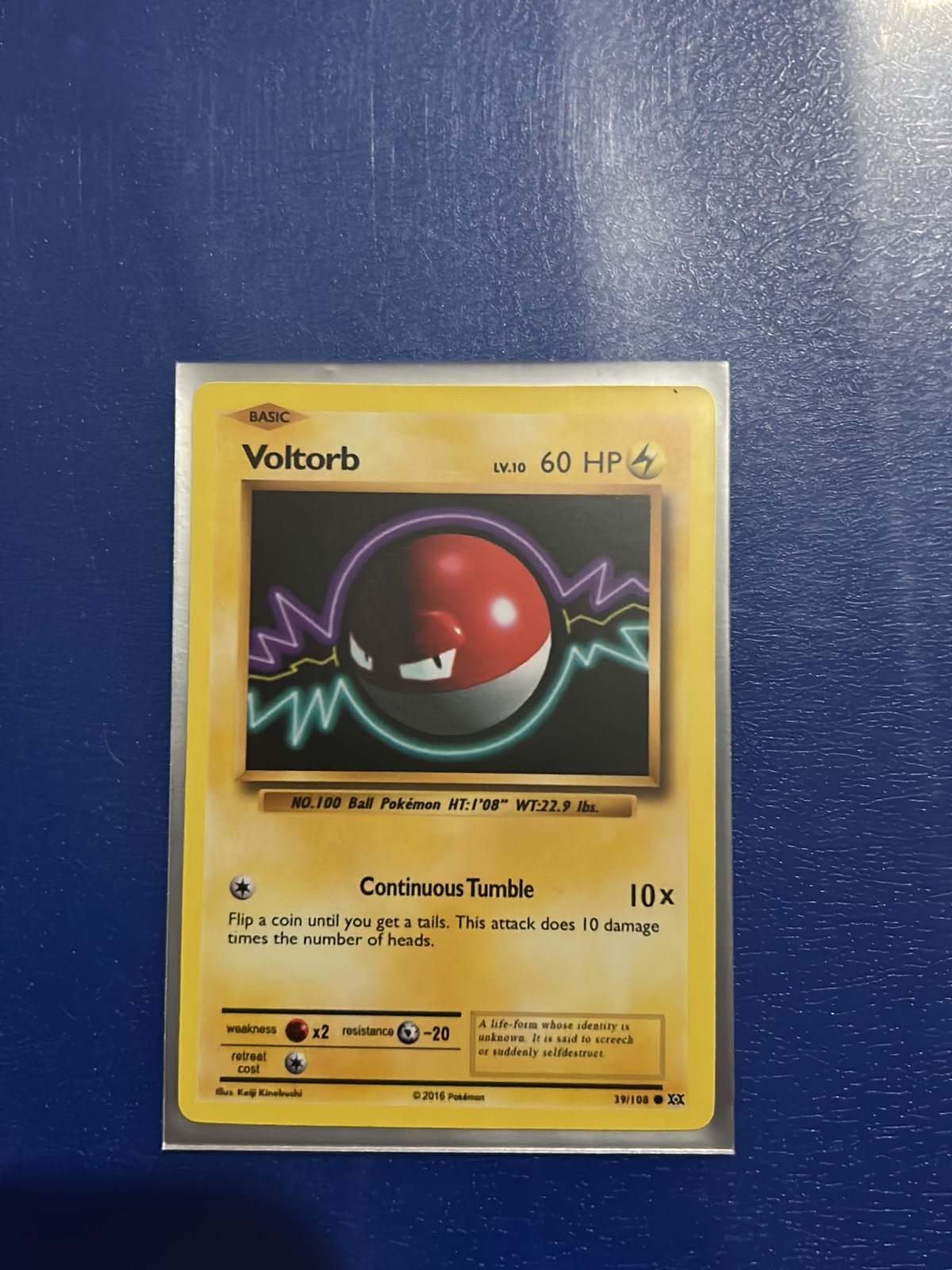 2016 Pokémon voltorb