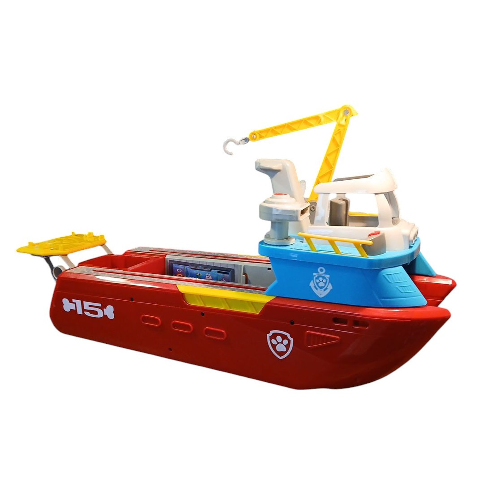 Paw Patrol Sea Patroller Land To Water Cruiser Ferry Boat Lights Sound #16737