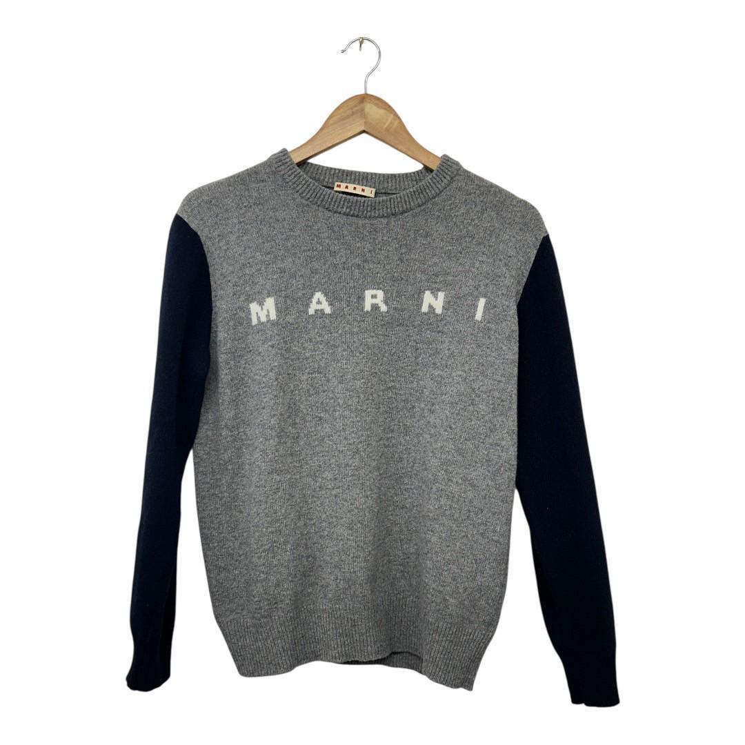MARNI Sweater, Knit, Gray, Winter Wear