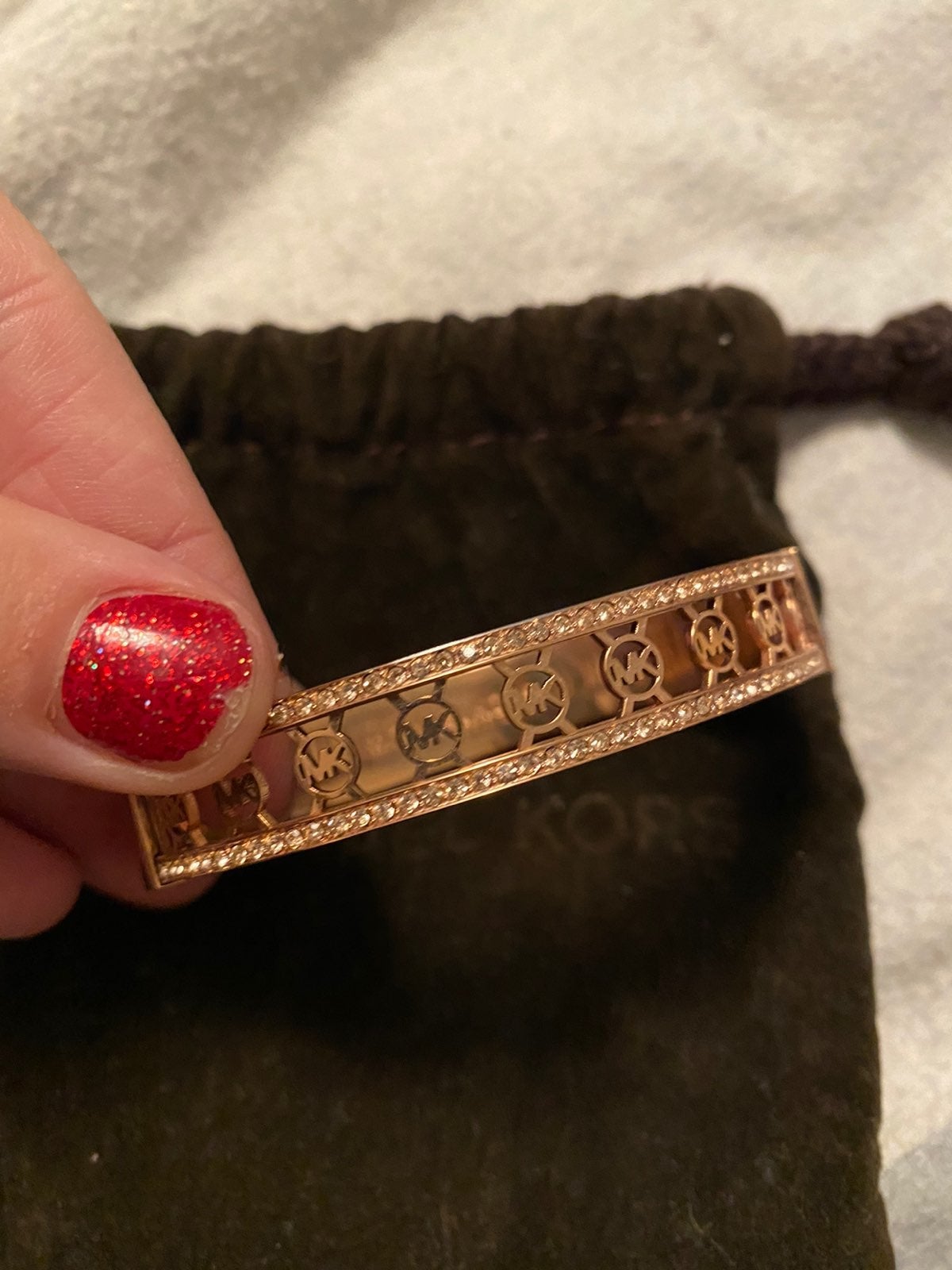 Michael Kors Rose Gold Bracelet and Ring