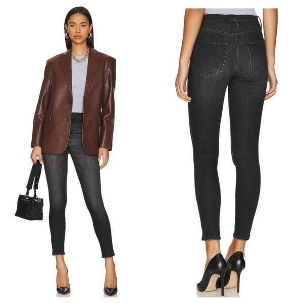 Good American Good Legs Skinny in Black Sz 2 or 26