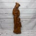 Vintage Hand Carved Wooden Wall Hanging Man And Woman Medievel Style