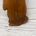 Vintage Hand Carved Wooden Wall Hanging Man And Woman Medievel Style