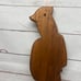 Vintage Hand Carved Wooden Wall Hanging Man And Woman Medievel Style