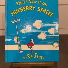 Vintage Collectible Full Size Dr Seuss - And To Think I Saw it on Mulberry Stree