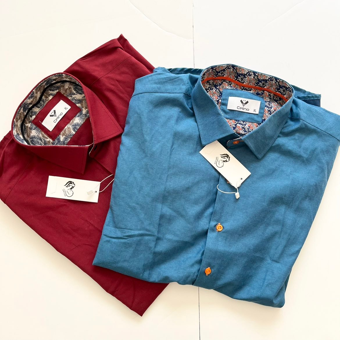 Celino Short Sleeve Button Up Shirt Duo