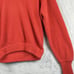 Vintage 70s Lord Jeff Orlon V-Neck Sweater Mens M Red Made in USA Grandpa