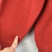 Vintage 70s Lord Jeff Orlon V-Neck Sweater Mens M Red Made in USA Grandpa