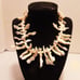 White branch coral 925 clasp necklace