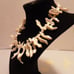 White branch coral 925 clasp necklace