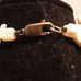 White branch coral 925 clasp necklace