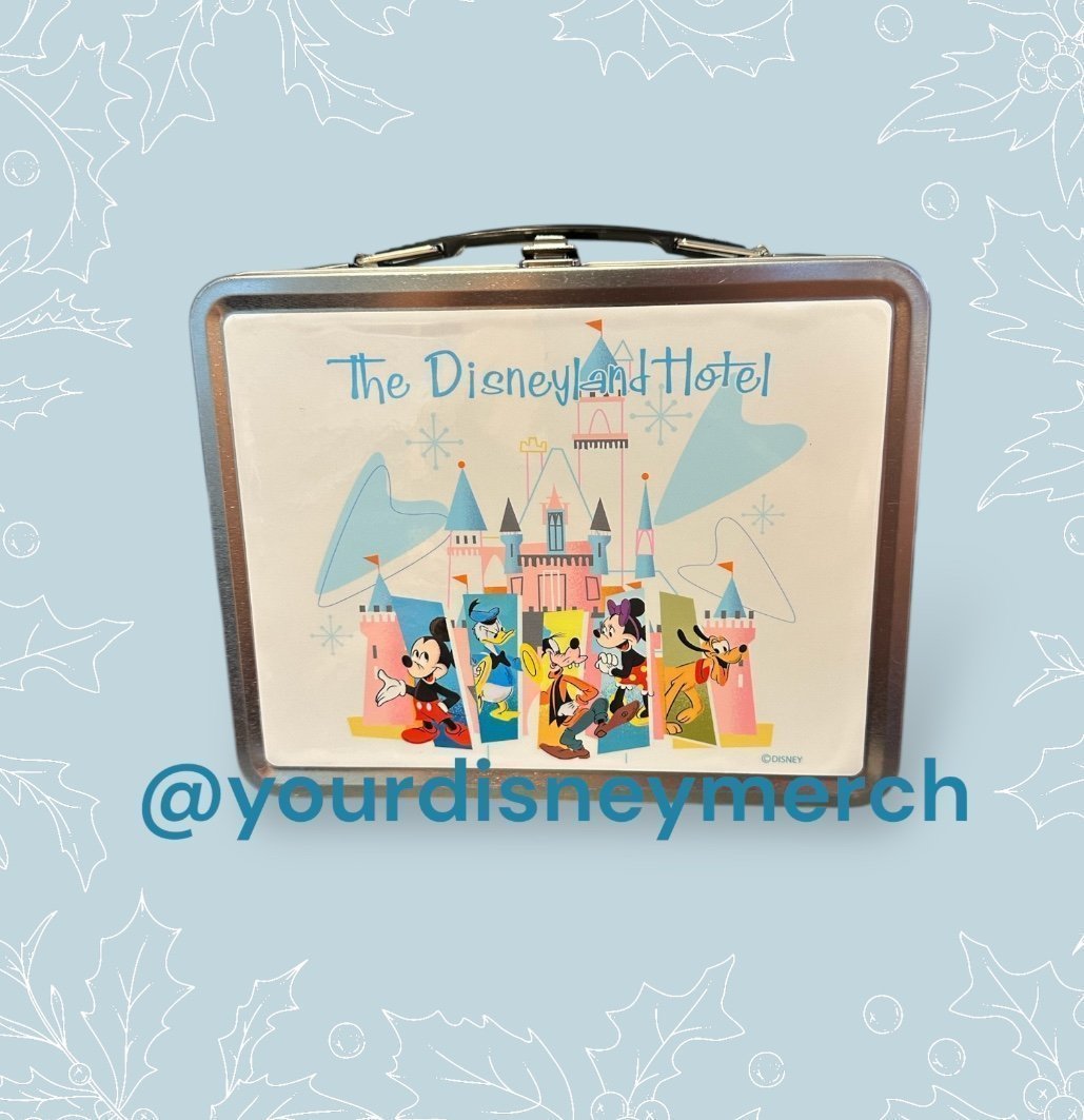 Disneyland lunchbox with food container