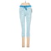 LULULEMON ATHLETICA Blue Aquamarine Beach Runner Crop Leggings - US 2