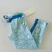 LULULEMON ATHLETICA Blue Aquamarine Beach Runner Crop Leggings - US 2