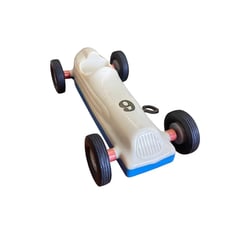Rockette Products Vintage 1950s Toy Wind Up Race Car Cleve, Ohio