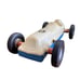 Rockette Products Vintage 1950s Toy Wind Up Race Car Cleve, Ohio