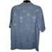 KulaKula 100% Silk Palm Tree Print Hawaian style button up Size Small Blue