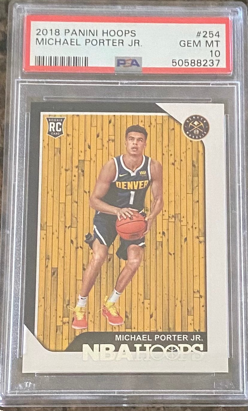 Michael Porter Jr Psa 10 Rookie card