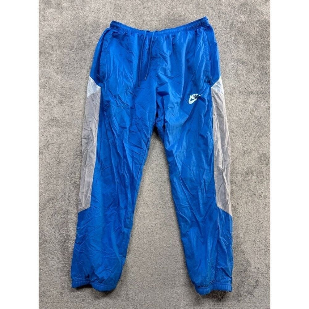 Nike Sportswear 1990 Reissue Woven Track Pants Men XL Blue AR1873-406 Lined