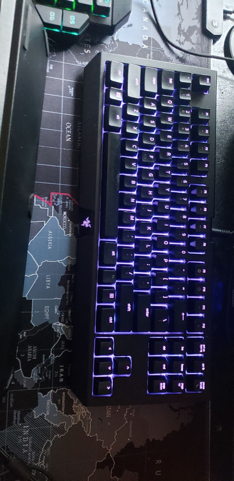 Razer Blackwidow TE machanical rgb