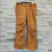 North Face Womens Large Burnt Orange Ski Snow Snowboard Winter Waterproof Pants