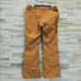 North Face Womens Large Burnt Orange Ski Snow Snowboard Winter Waterproof Pants