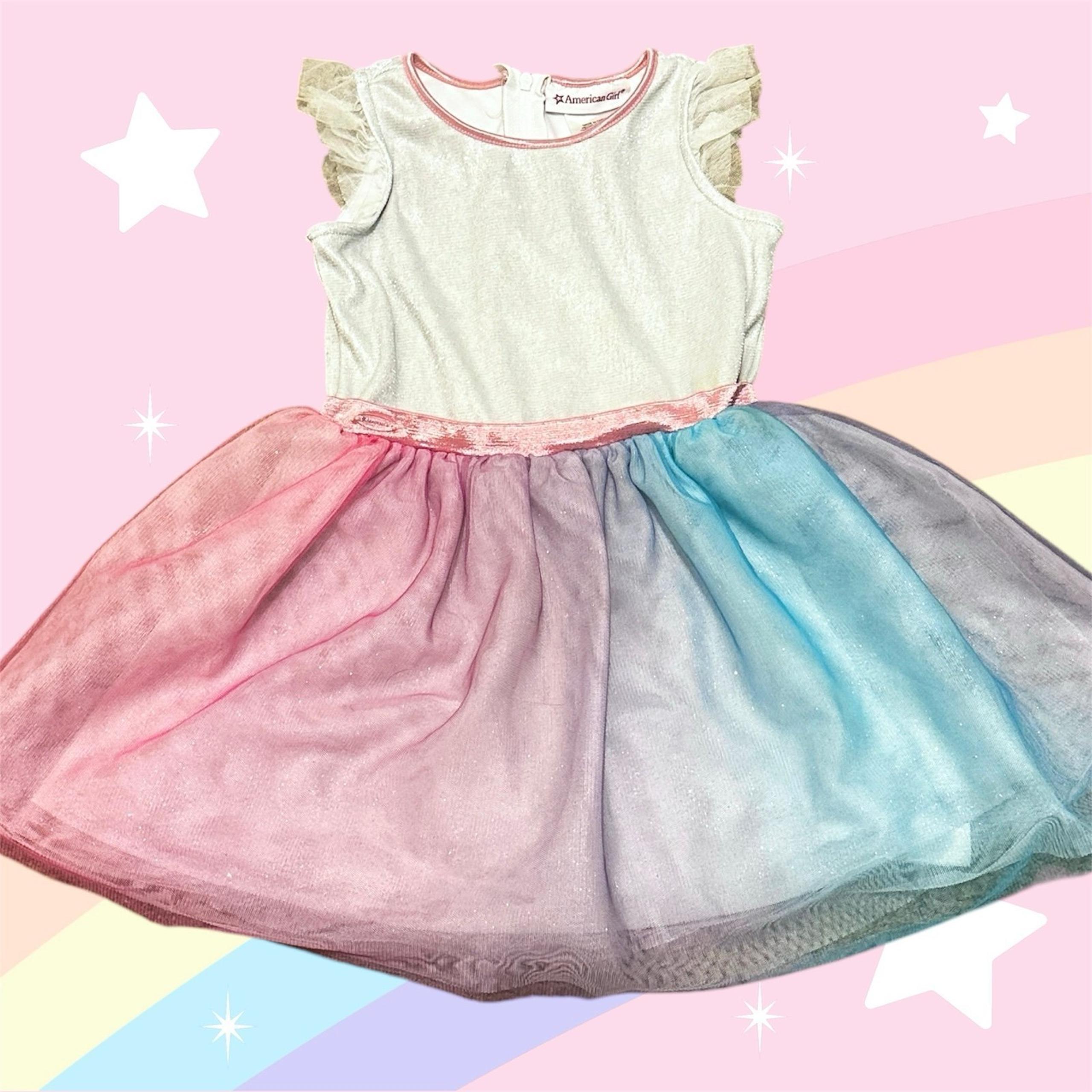 American Girl Butterfly Dress Size 5T