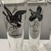 7 Vintage federal Sportsman pilsner glasses