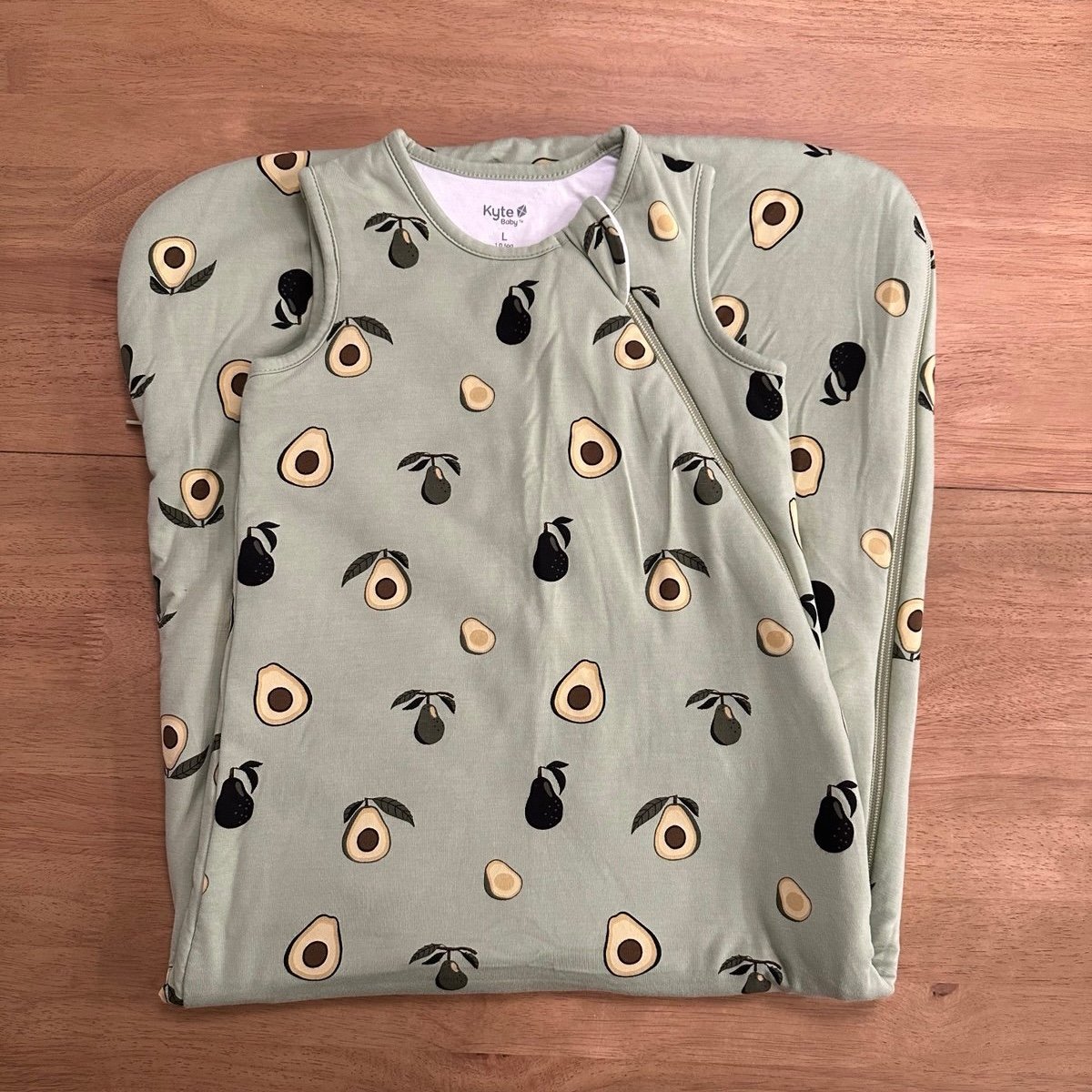Kyte Baby Avocado sleep sack • L • 1.0 TOG • NEW