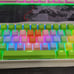 JB 610 BT keyboard rainbow and green cap