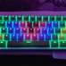 JB 610 BT keyboard rainbow and green cap
