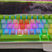 JB 610 BT keyboard rainbow and green cap
