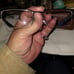 Ray Bans frames for corrective lenses.