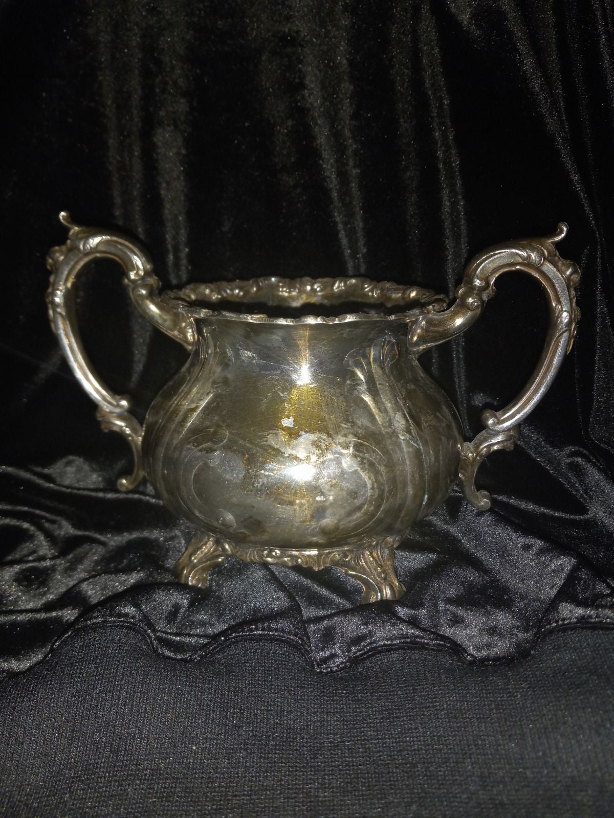 Silver Sugar Bowl