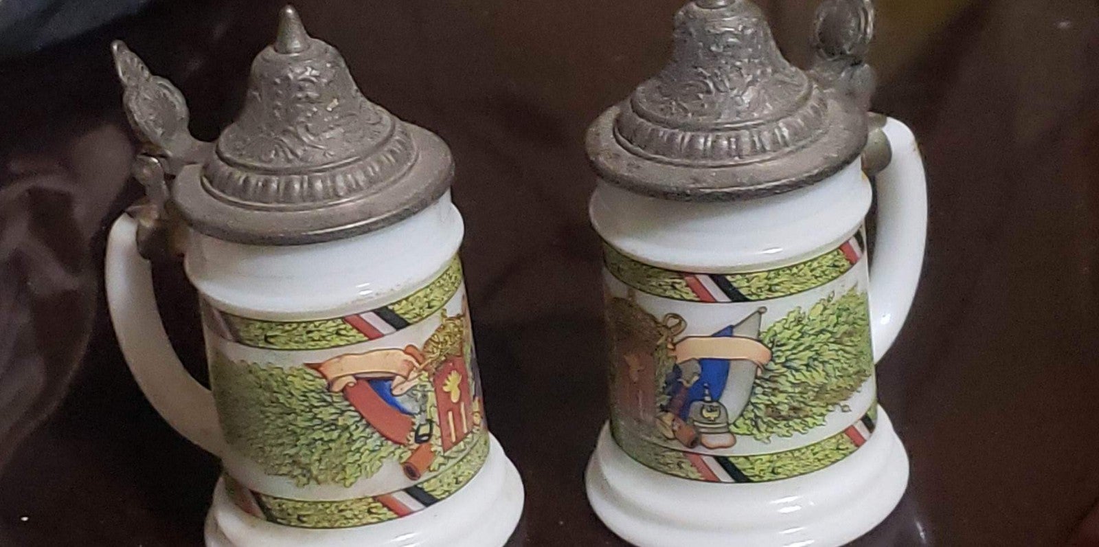German Beer Stein mug set