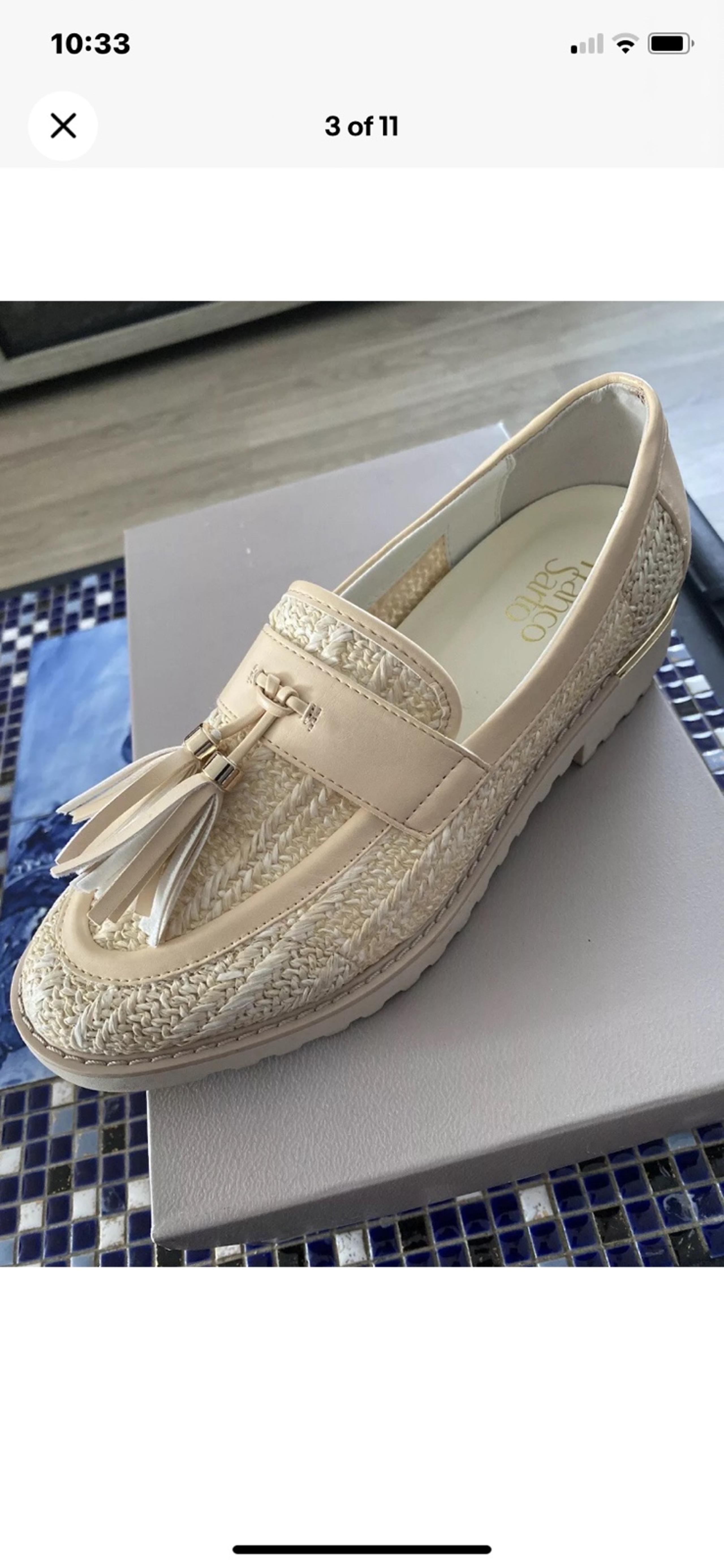 Franco Sarto Carney 3 Loafers, Women's Size 8.5 M