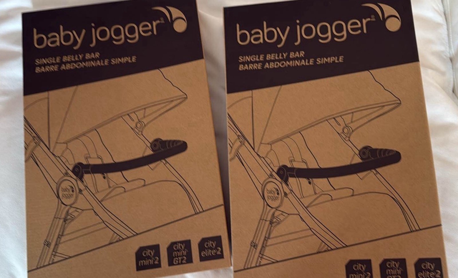 Baby Jogger belly Bar for Citi mini 2, city mini gt2, city elite 2 single stroll