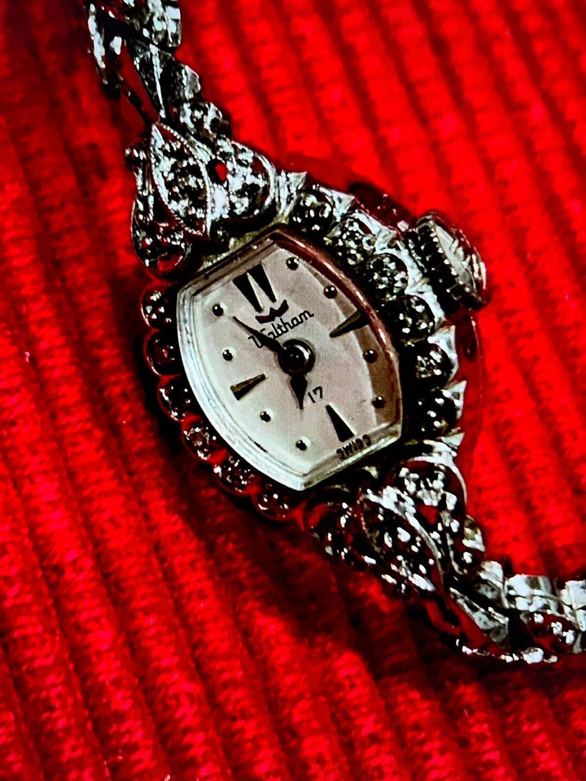 #5 Waltham coctail 10K RGP Ladies Wrist Watch Swiss 17 Jewels