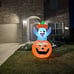 6 FT Tall Halloween Inflatable Pumpkin Ghost, Cute Inflatables Halloween Decor